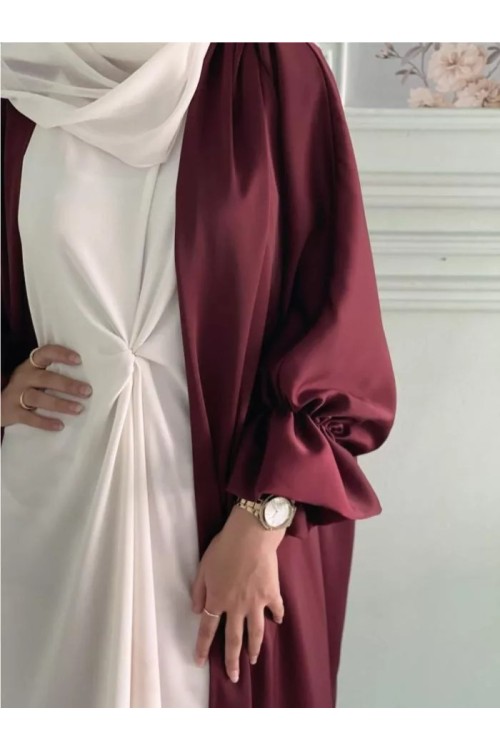 Sous Abaya Lola blanche (manches longues)