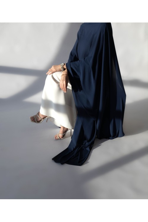 Abaya Georgina bleu nuit