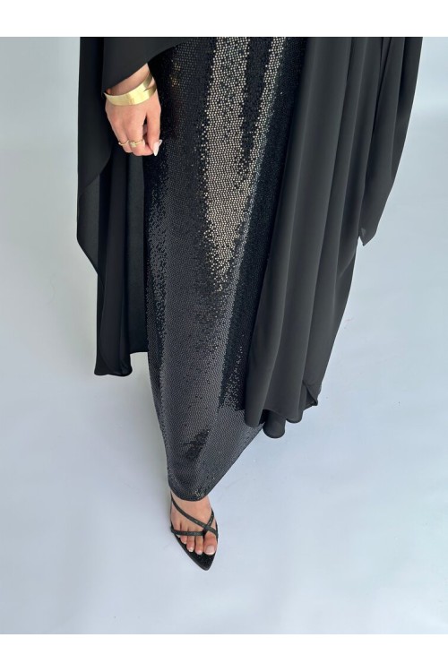 Abaya Georgina noire