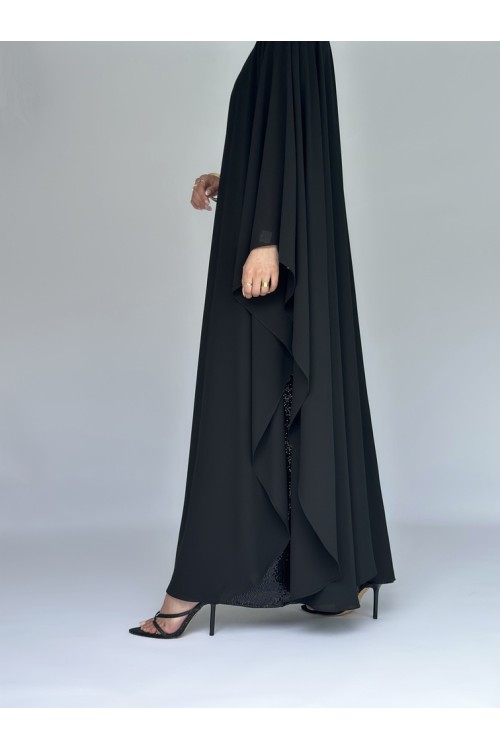 Abaya Georgina noire