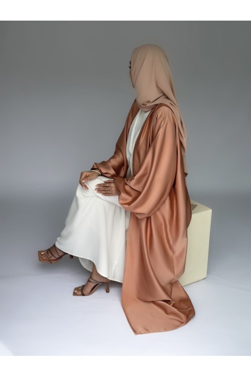 Abaya Mia corail