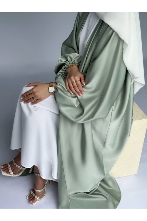 Abaya Mia vert sauge