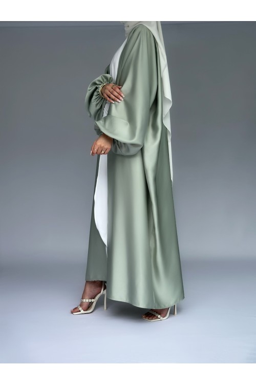 Abaya Mia vert sauge