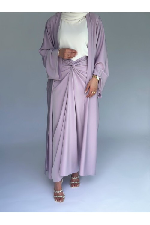 Ensemble jupe Carmela lilas