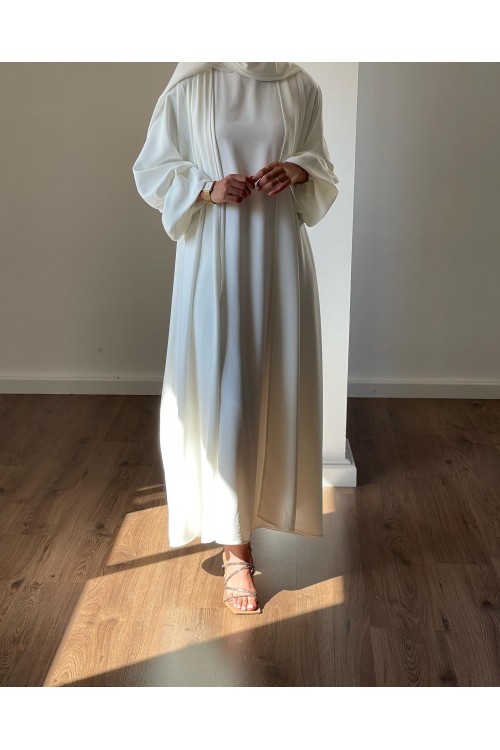 Abaya Lola blanche