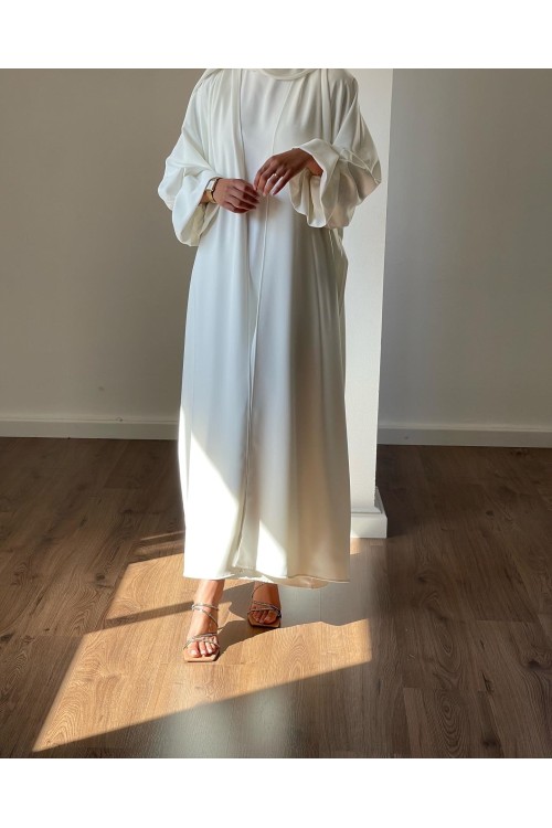 Abaya Lola blanche