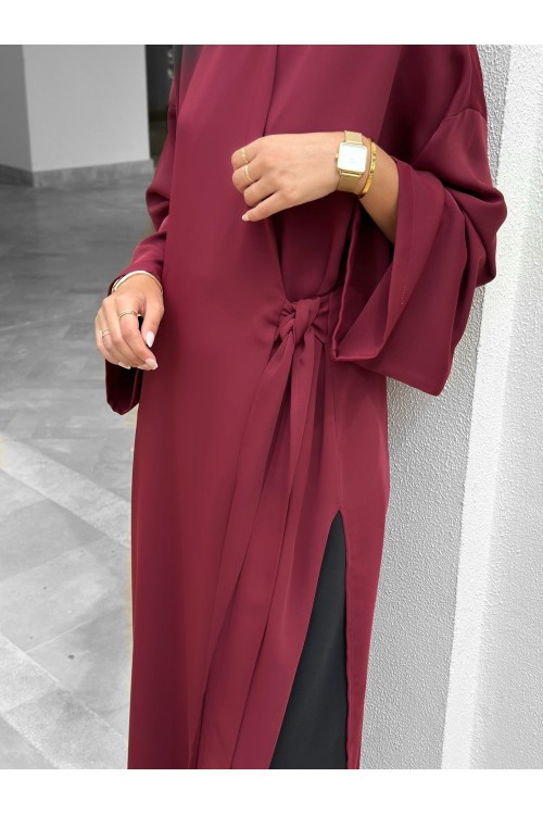 Abaya Yumi burgundy