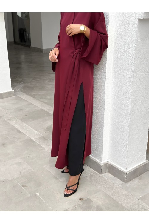 Abaya Yumi burgundy