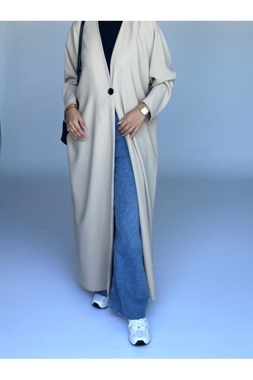 Abaya basic beige