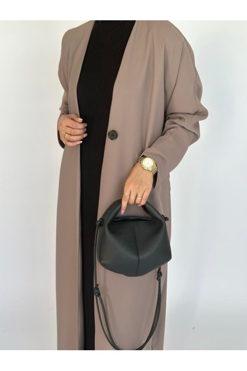 Abaya basic taupe