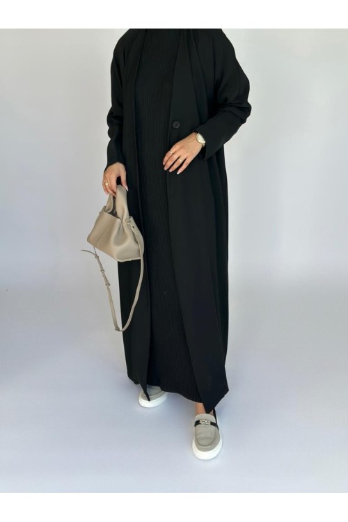 Abaya basic noir