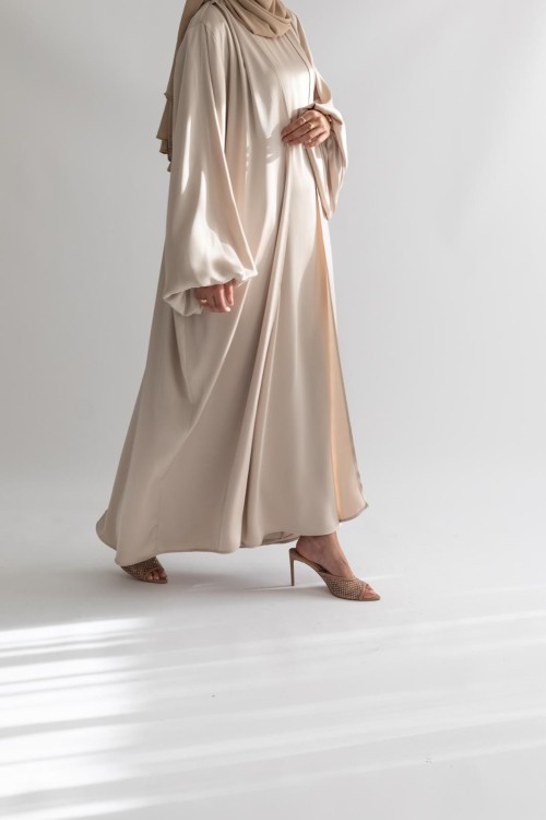 Ensemble Mia beige satiné