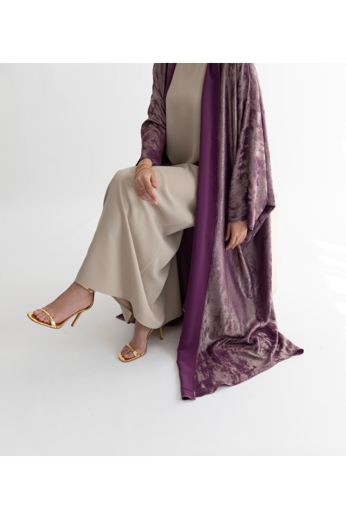 Sous Abaya Simple beige (manches courtes)