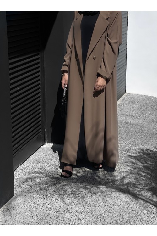 Abaya blazer mokka