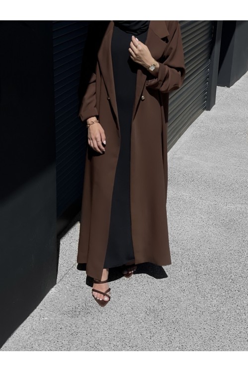 Abaya blazer chocolate