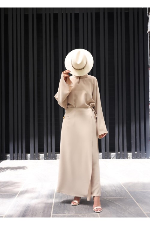 Robe Beatriz beige