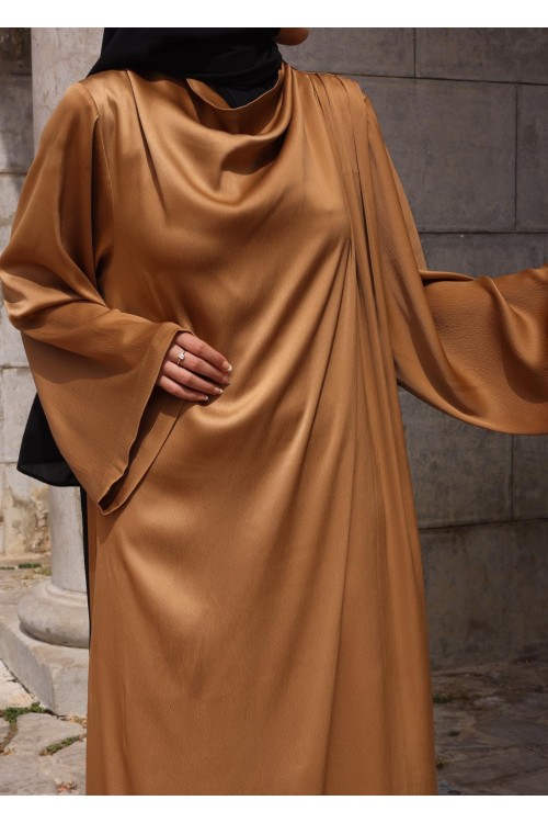 Robe Anais caramel