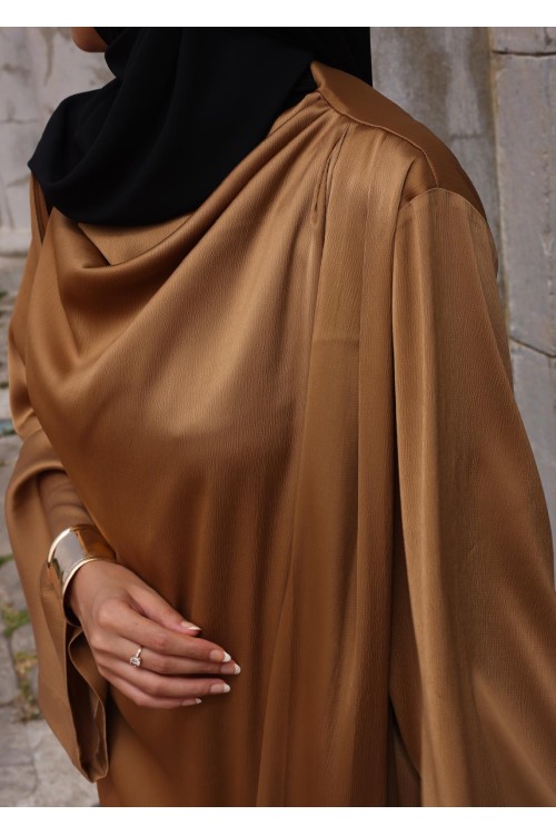 Robe Anais caramel