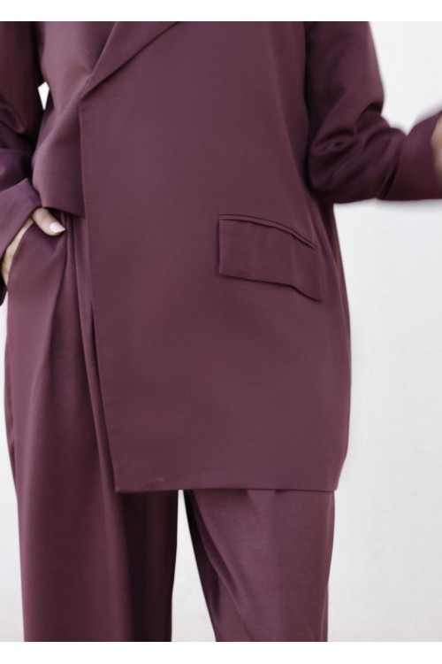 Ensemble Izza burgundy