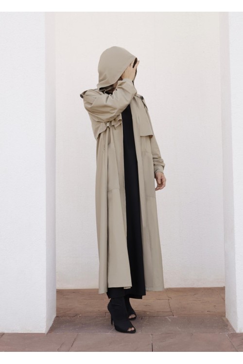 Trench Imperméable beige