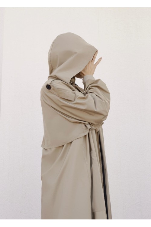 Trench Imperméable beige