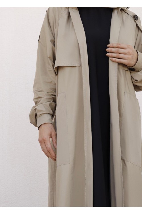 Trench Imperméable beige