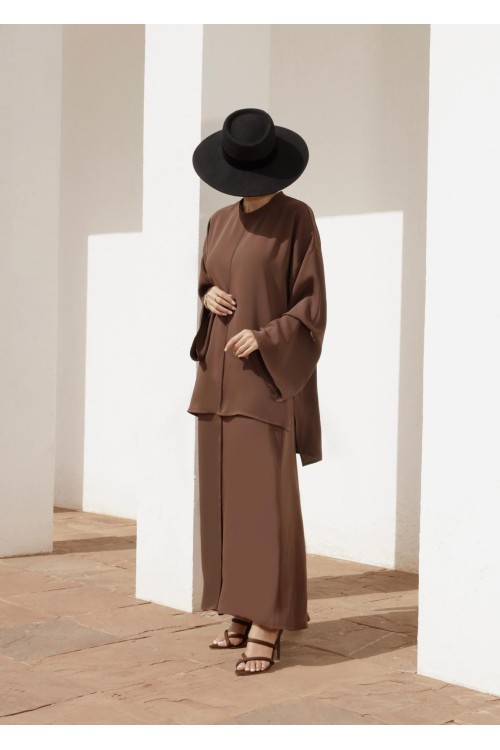 Ensemble Alba marron