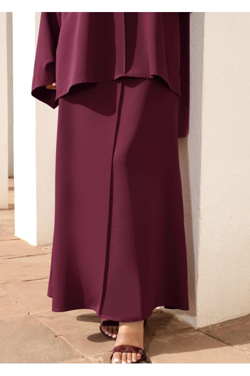 Ensemble Alba burgundy