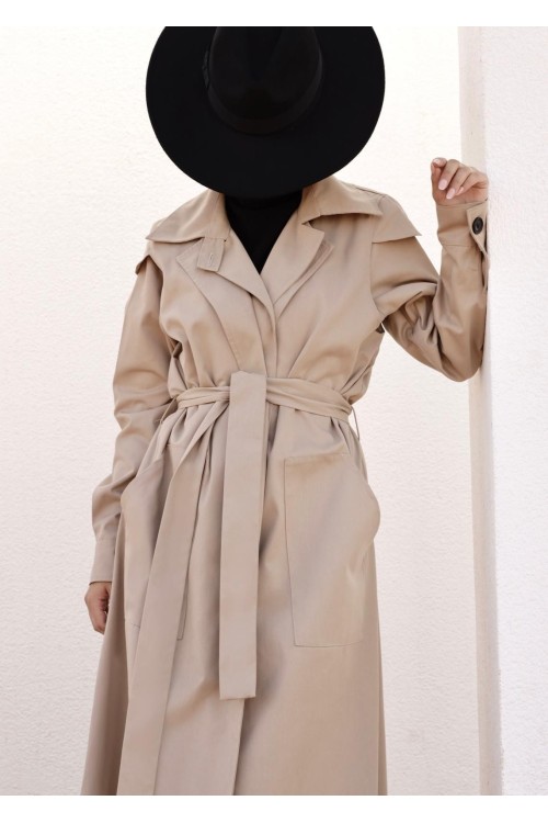 Trench Mayri beige