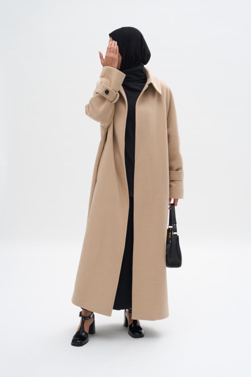 Manteau Wool beige