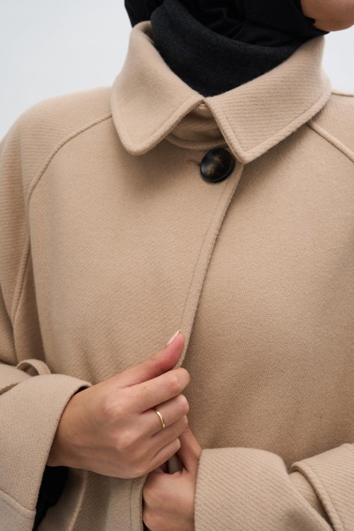 Manteau Wool beige