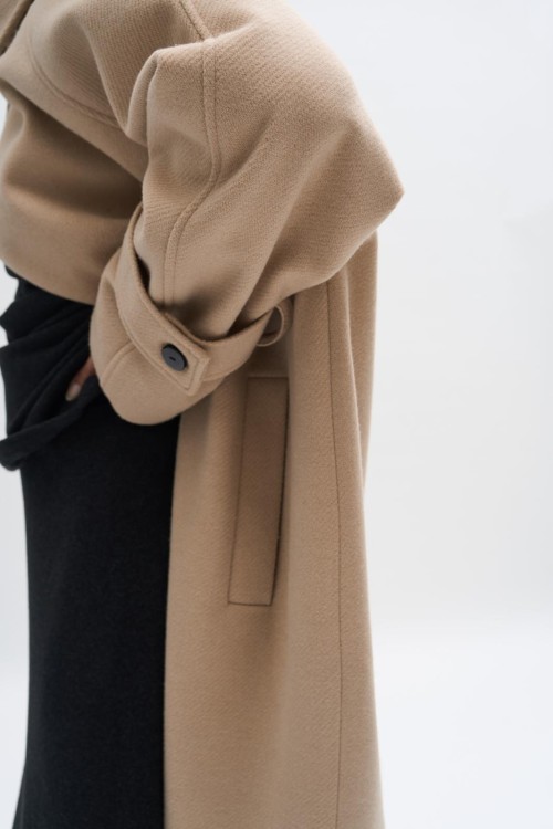 Manteau Wool beige