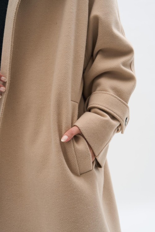 Manteau Wool beige