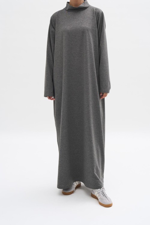 Sous abaya winter grise