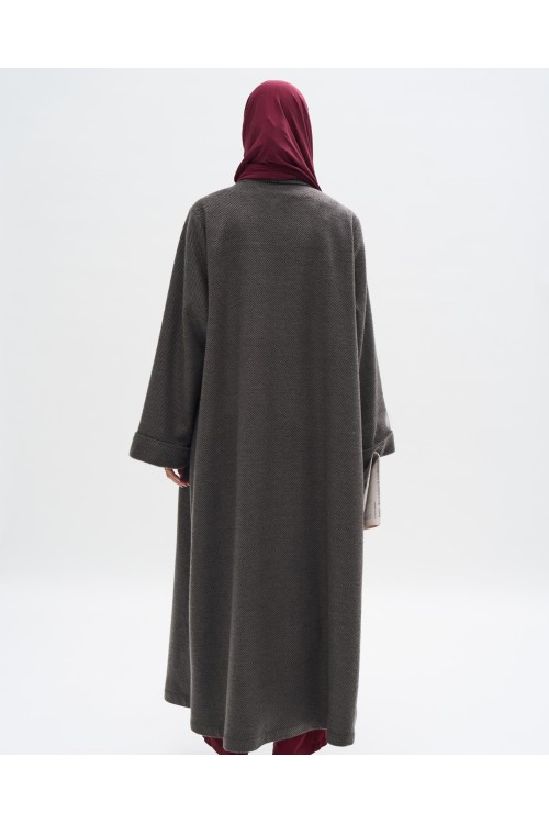 Abaya coat Alma gris