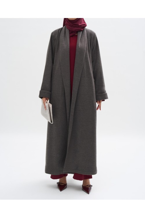 Abaya coat Alma gris