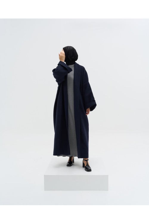 Manteau Lana bleu nuit