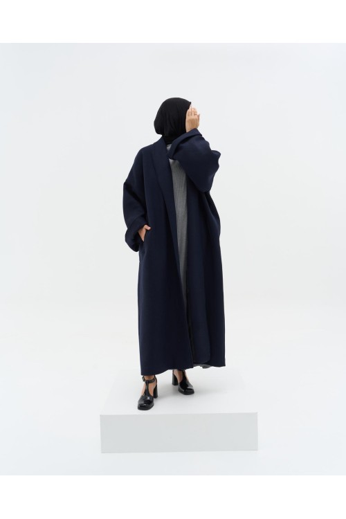 Manteau Lana bleu nuit