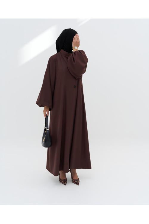 Robe Alyn marron