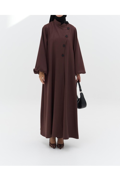 Robe Alyn marron