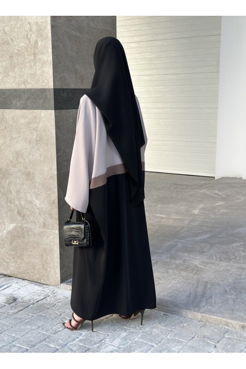 Abaya Ornela noir