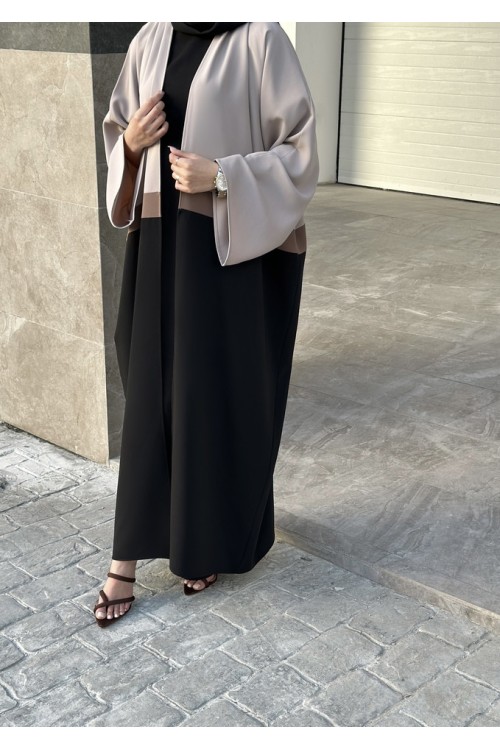 Abaya Ornela noir