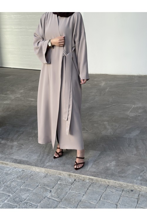 Abaya Yuna greige